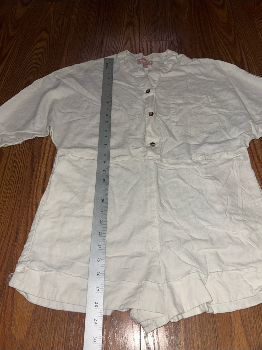 Show Me Your Mumu Horton Romper Size S Women’s White Lifhtweight Romper Sz XS - Picture 6 of 9